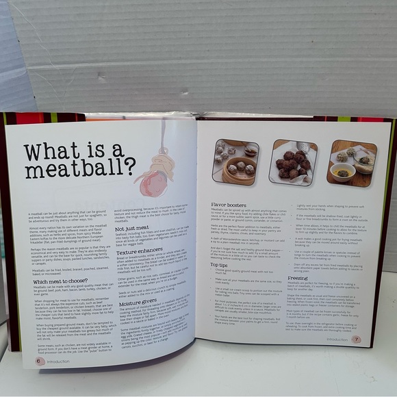 Meatballs: 30 recipes for mouthwatering variations HARDCOVER - Picture 6 of 10